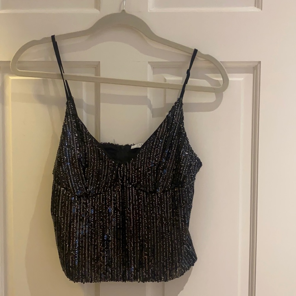 Zara Sequins Top